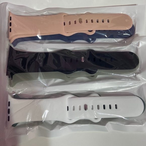 6 Pack Bands Compatible with Apple Watch - Picture 3 of 3